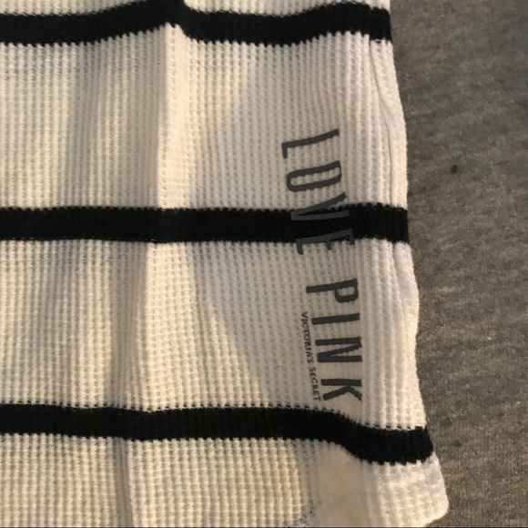 Victoria’s Secret PINK striped long sleeve - Picture 2 of 4